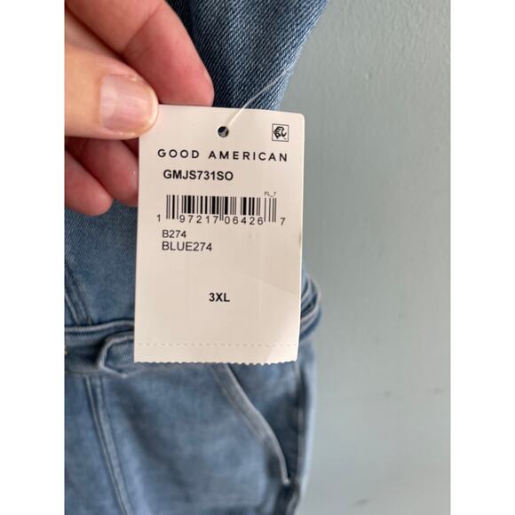 Good American 3XL Fit for Success Denim Jumpsuit - Picture 5 of 12